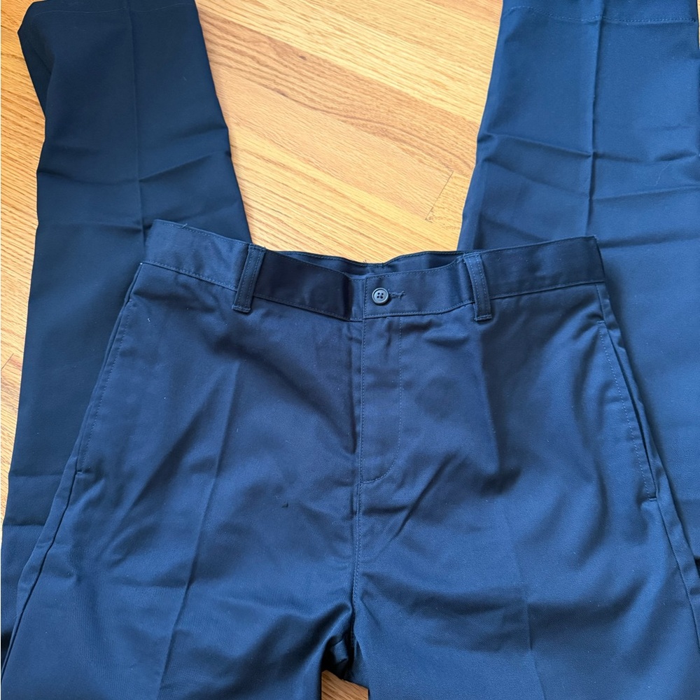 Lands' End Men's Classic Navy Dress Pants